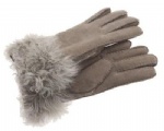winter fur gloves