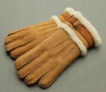 fur warm gloves