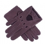 fashion leather gloves with holes