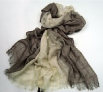 woven linen scarves