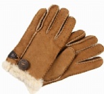fur leather gloves
